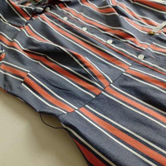 Forever 21 Striped Shirt Dress - Picture 5 of 16